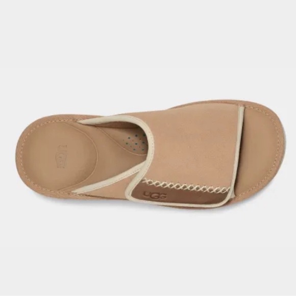 UGG Men’s Goldencoast Slide Sand Santorini Slippers Sanda - Picture 12 of 14